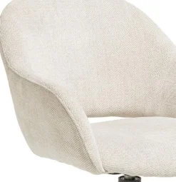 Eetkamerstoelen Met Armleuning-XOOON Finn Armstoel Creme