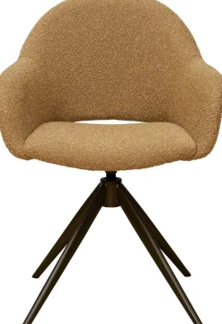 Eetkamerstoelen Met Armleuning-XOOON Finnly Armstoel Oker