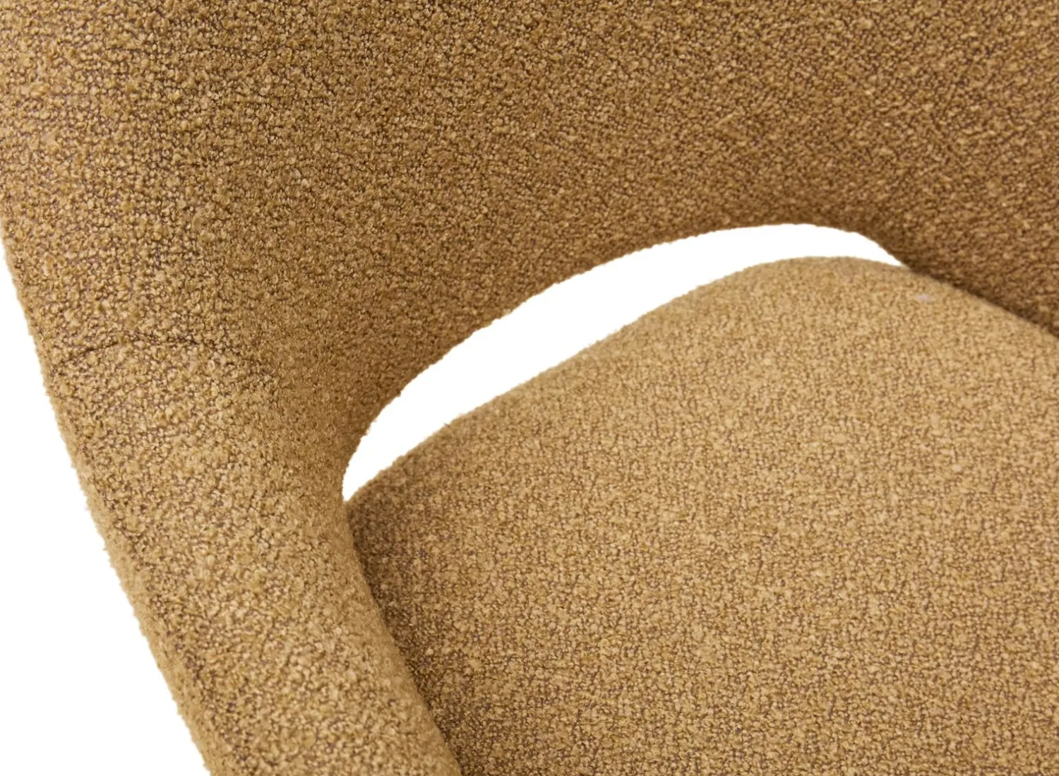 Eetkamerstoelen Met Armleuning-XOOON Finnly Armstoel Oker