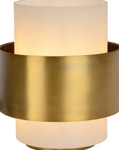 Tafellampen|Tafellampen-Lucide Firmin Tafellamp Goud