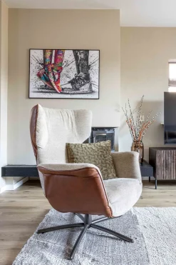 Leren Fauteuils|Design Fauteuils-LABEL Vandenberg First Class Fauteuil