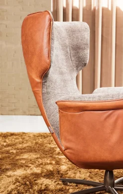 Leren Fauteuils|Design Fauteuils-LABEL Vandenberg First Class Fauteuil