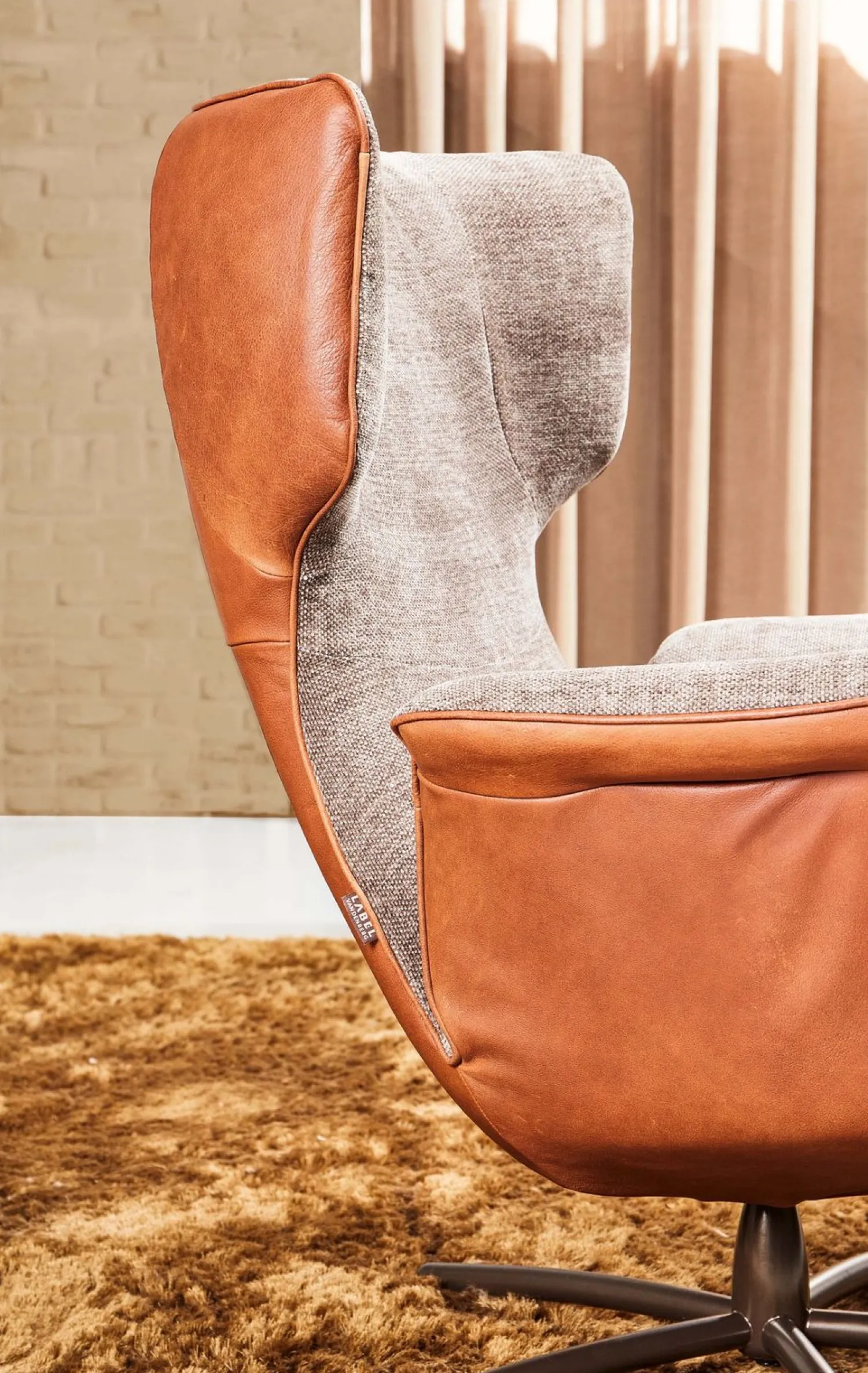 Leren Fauteuils|Design Fauteuils-LABEL Vandenberg First Class Fauteuil