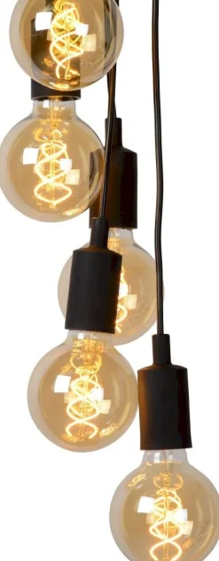 Moderne Hanglampen|Moderne Hanglampen-Lucide Fix Hanglamp Zwart