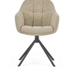 Eetkamerstoelen Met Armleuning-Montèl Flair Eetkamerstoel Sand