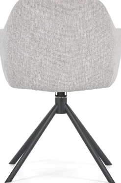 Eetkamerstoelen Met Armleuning-Montèl Flair Eetkamerstoel Linnen