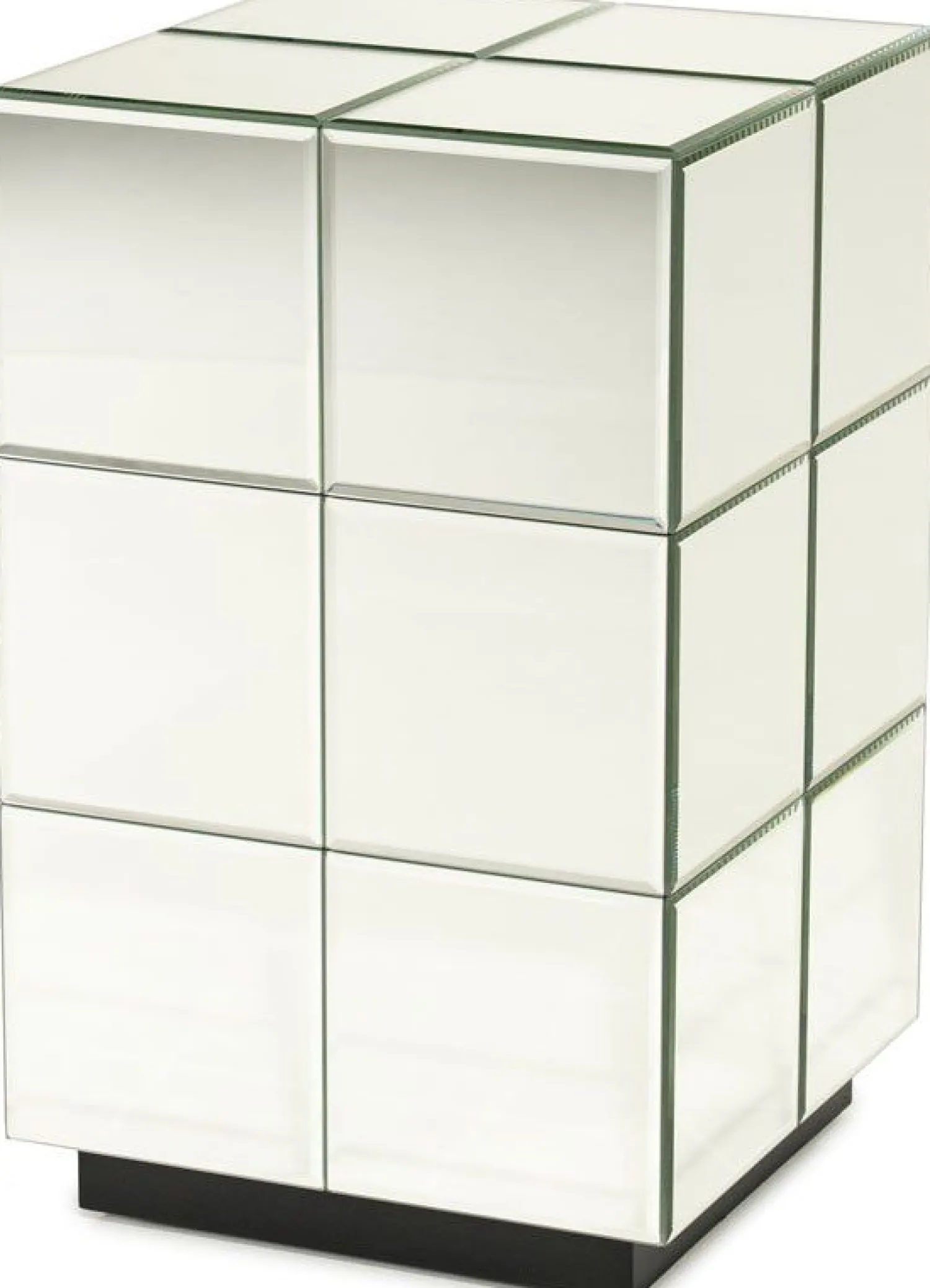 Glazen Bijzettafels|Houten Bijzettafels-By Boo Flectron Bijzettafel Zilver