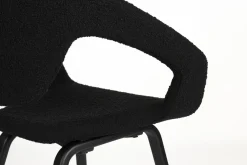 Design Stoelen-Zuiver Flexback (set van 2) Armstoel Zwart