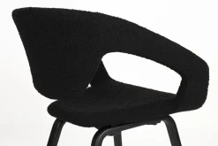 Design Stoelen-Zuiver Flexback (set van 2) Armstoel Zwart