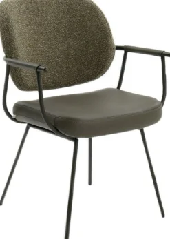 Design Stoelen|Eetkamerstoelen Met Armleuning-Bert Plantagie Flip Armstoel Groen