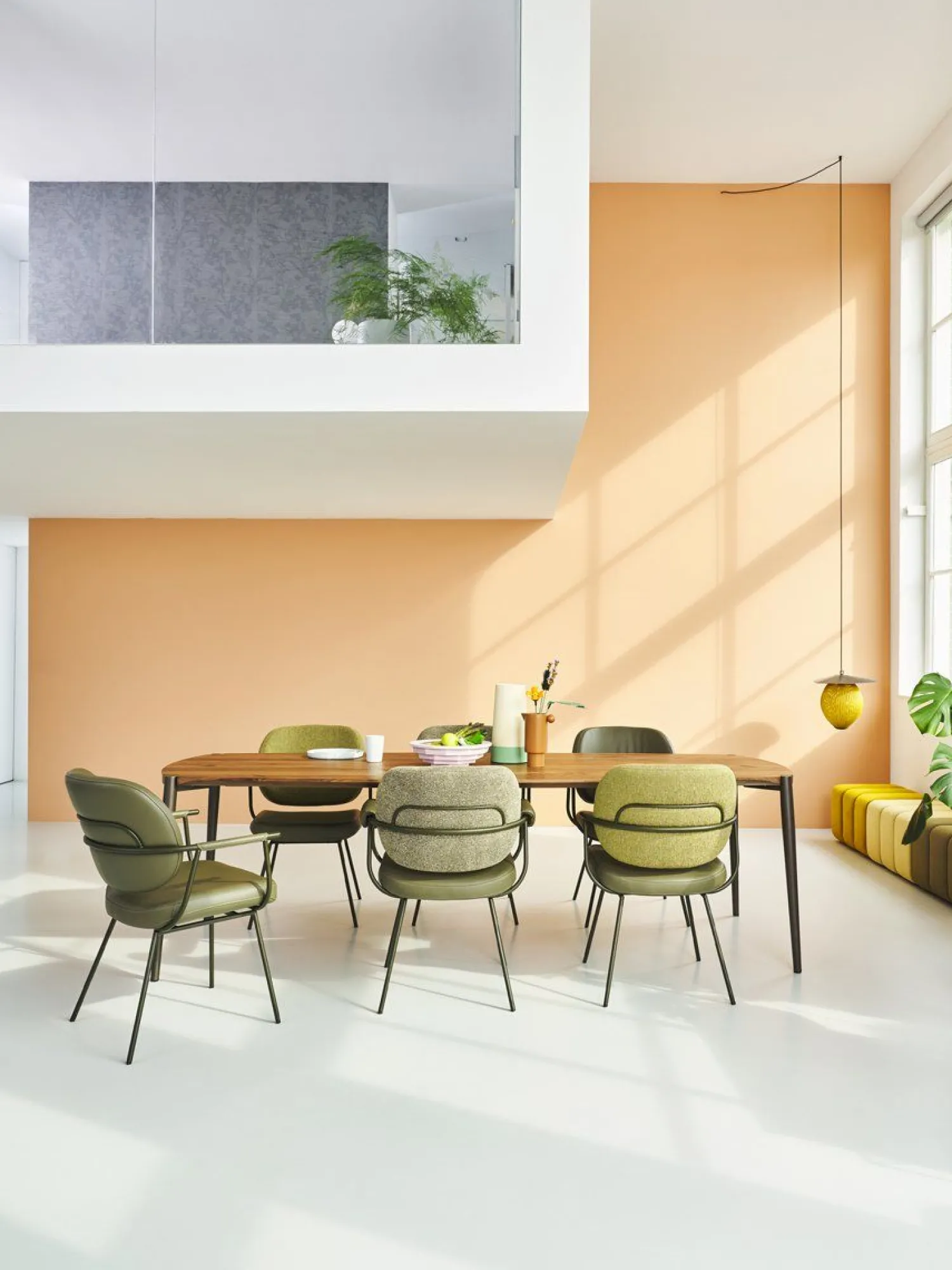 Design Stoelen|Eetkamerstoelen Met Armleuning-Bert Plantagie Flip Armstoel Groen