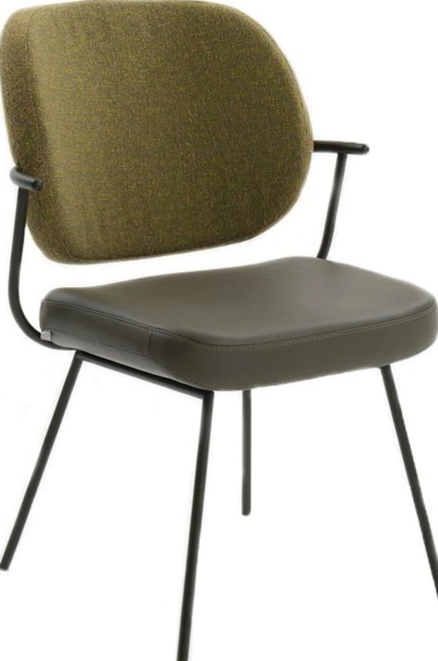 Design Stoelen|Eetkamerstoelen Zonder Armleuning-Bert Plantagie Flip Eetkamerstoel Groen