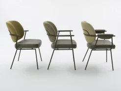 Design Stoelen|Eetkamerstoelen Zonder Armleuning-Bert Plantagie Flip Eetkamerstoel Groen