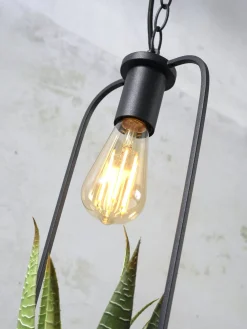Industriële Hanglampen|Industriële Hanglampen-It's about RoMi Florence Hanglamp zwart