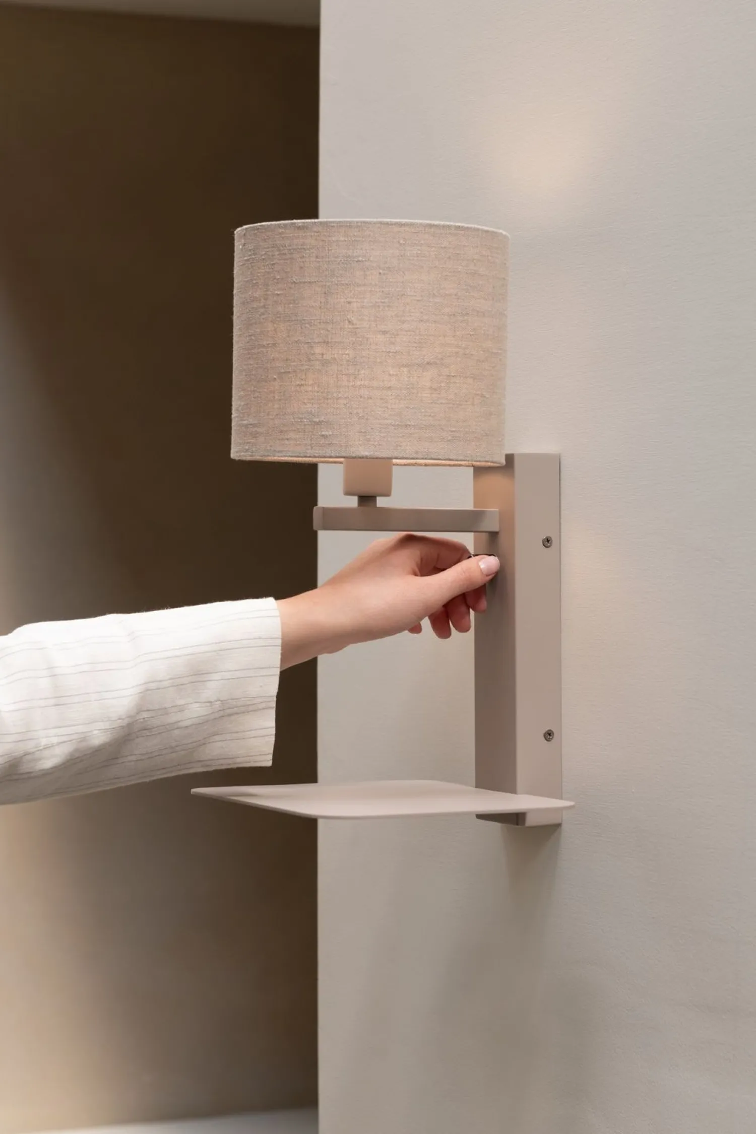 Wandlampen|Wandlampen-It's about RoMi Florence Wandlamp Sand, Light Linen