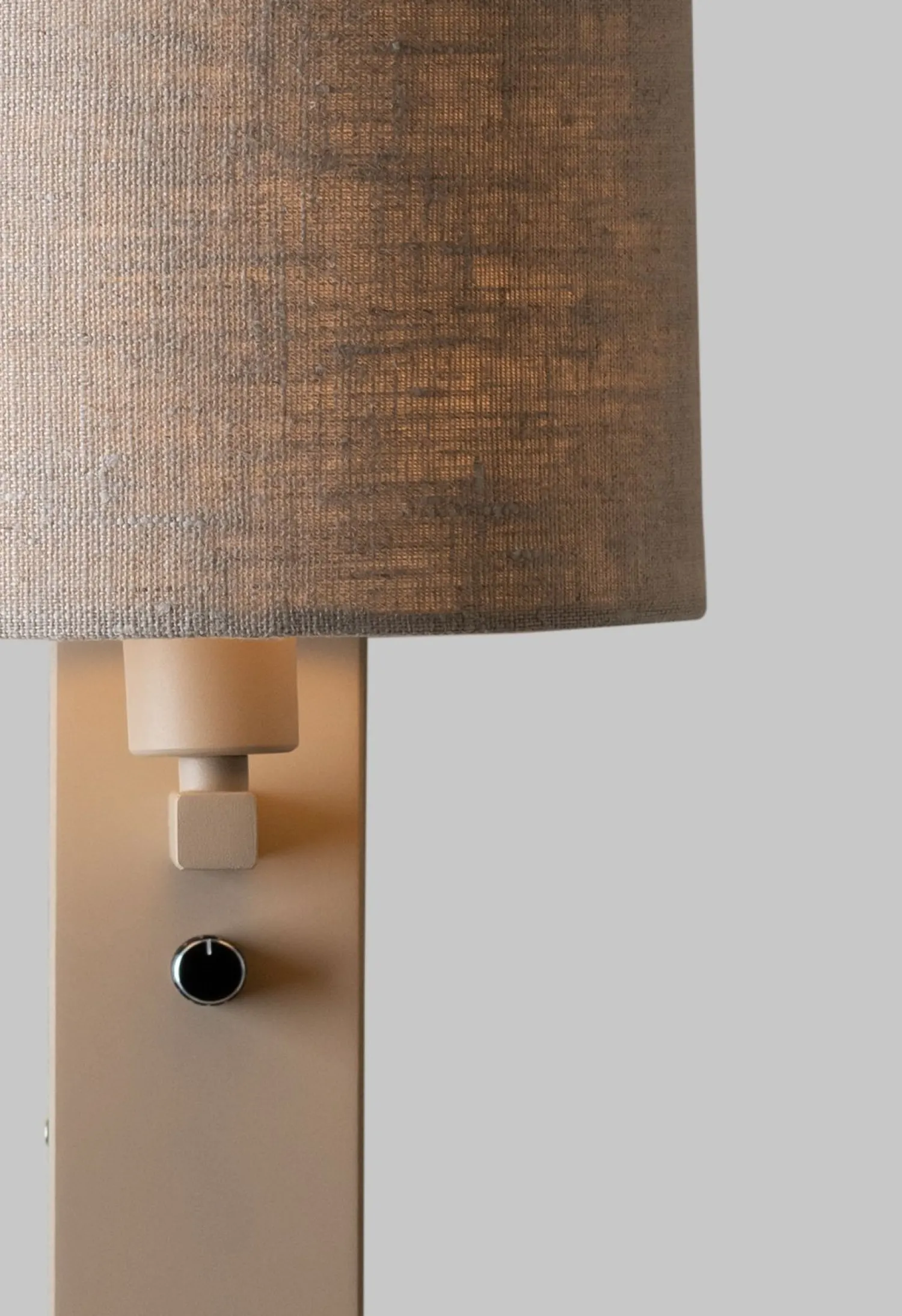 Industriële Wandlampen|Wandlampen-It's about RoMi Florence Wandlamp Sand, Dark Linen