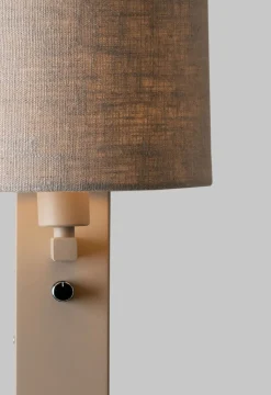 Wandlampen|Wandlampen-It's about RoMi Florence Wandlamp Sand, Dark Linen