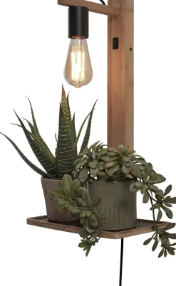 Wandlampen|Wandlampen-Good&Mojo Flores Wandlamp Natural