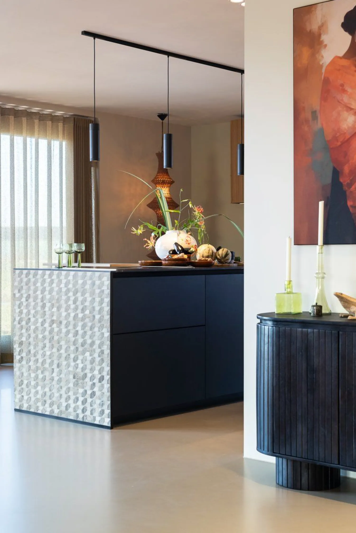 Hanglampen|Hanglampen-Lucide Floris Hanglamp Zwart, Goud