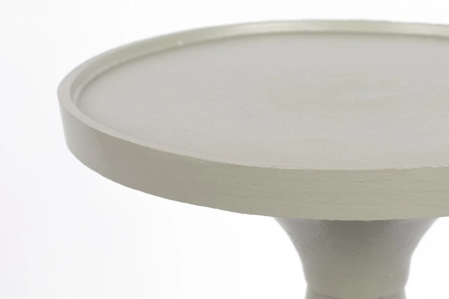 Ronde Bijzettafels-Zuiver Floss Bijzettafel Grey