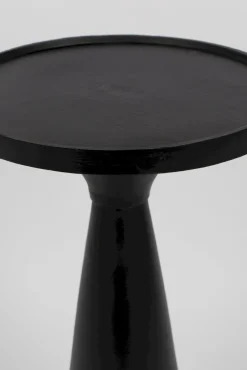 Ronde Bijzettafels-Zuiver Floss Bijzettafel Black