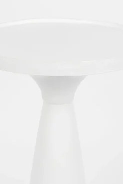 Ronde Bijzettafels-Zuiver Floss Bijzettafel White