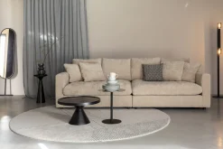 Ronde Salontafels-Zuiver Floss Salontafel Black