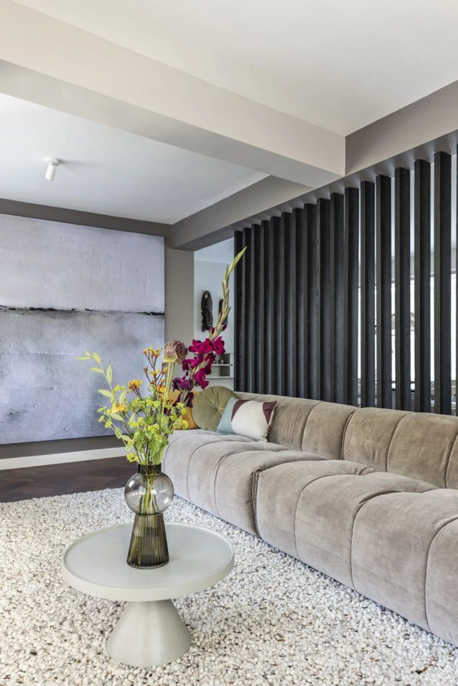 Ronde Salontafels-Zuiver Floss Salontafel Grey