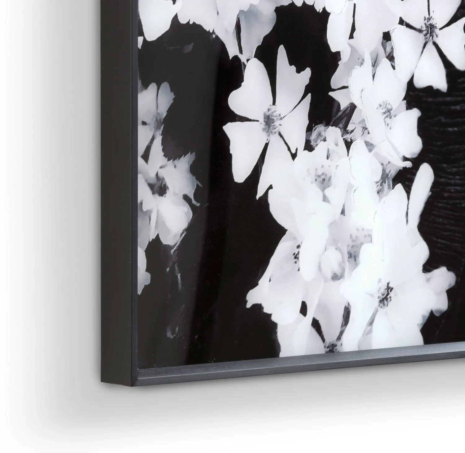 Wanddecoraties-COCO maison Flower Elephant Wanddecoratie Zwart, Grijs, Wit