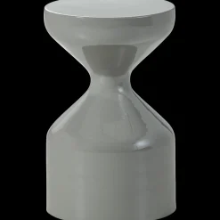 Ronde Bijzettafels-WOOOD Floyd Bijzettafel Lichtgrijs