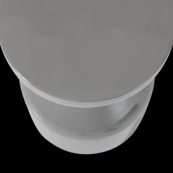 Ronde Bijzettafels-WOOOD Floyd Bijzettafel Lichtgrijs