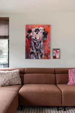 Sierkussens & Plaids-HKLIVING Fluffy Sierkussen Blush