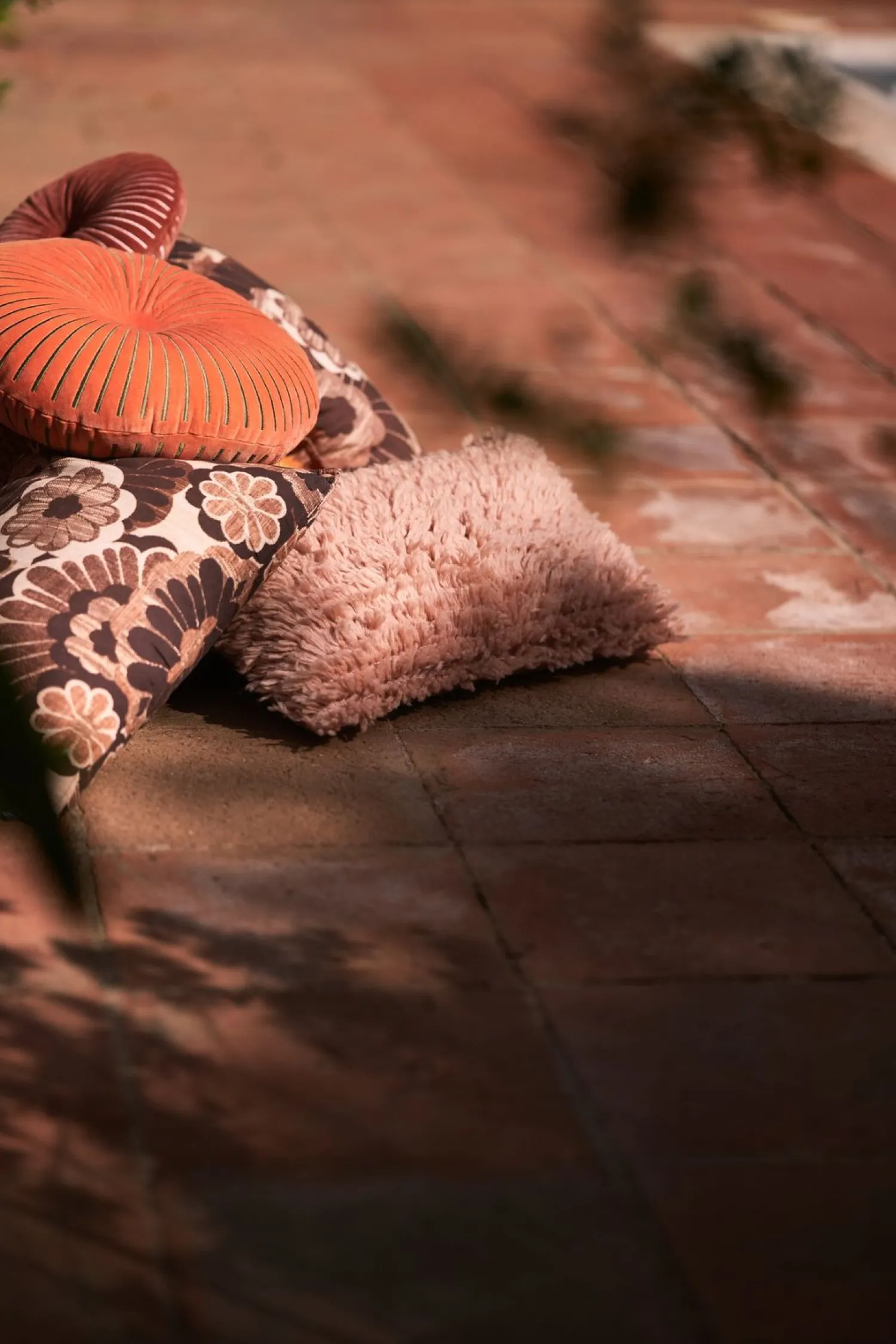 Sierkussens & Plaids-HKLIVING Fluffy Sierkussen Blush