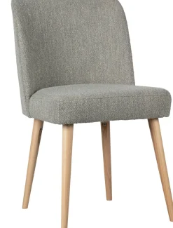 Eetkamerstoelen Zonder Armleuning-vtwonen Force Eetkamerstoel Grey