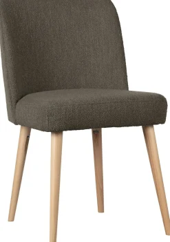 Eetkamerstoelen Zonder Armleuning-vtwonen Force Eetkamerstoel Brown