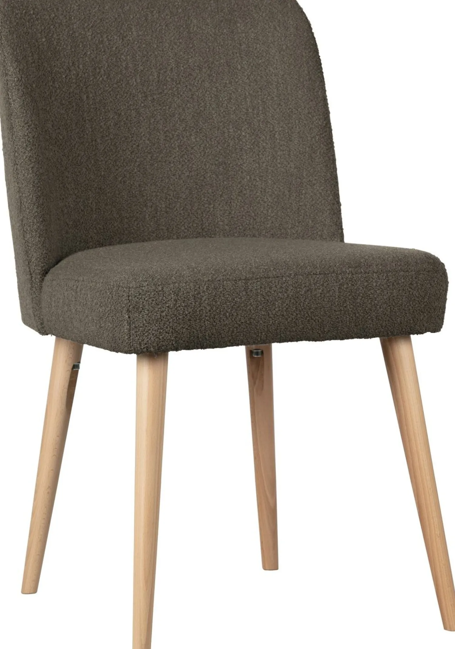 Eetkamerstoelen Zonder Armleuning-vtwonen Force Eetkamerstoel Brown