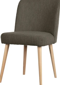 Eetkamerstoelen Zonder Armleuning-vtwonen Force Eetkamerstoel Brown