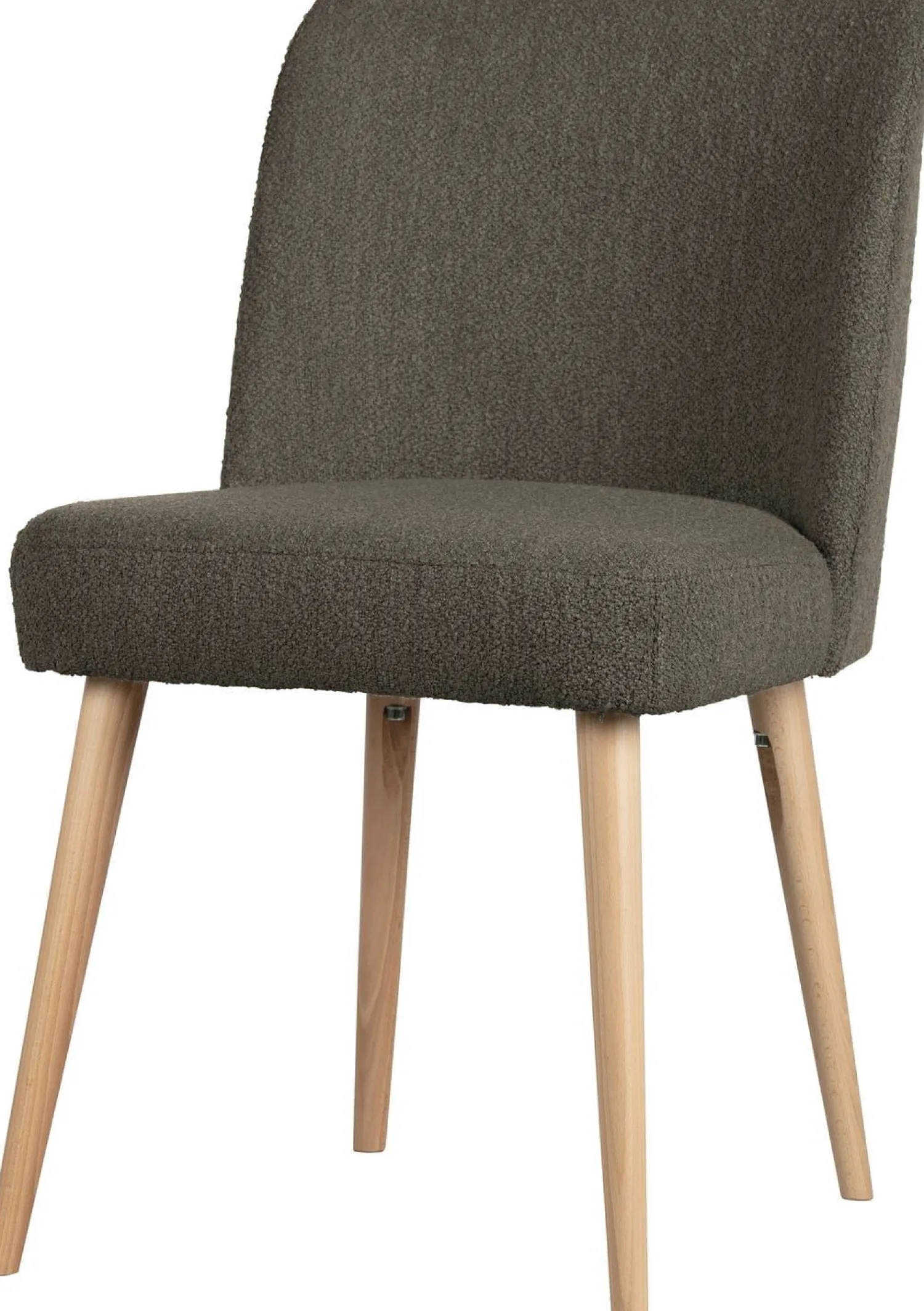 Eetkamerstoelen Zonder Armleuning-vtwonen Force Eetkamerstoel Brown