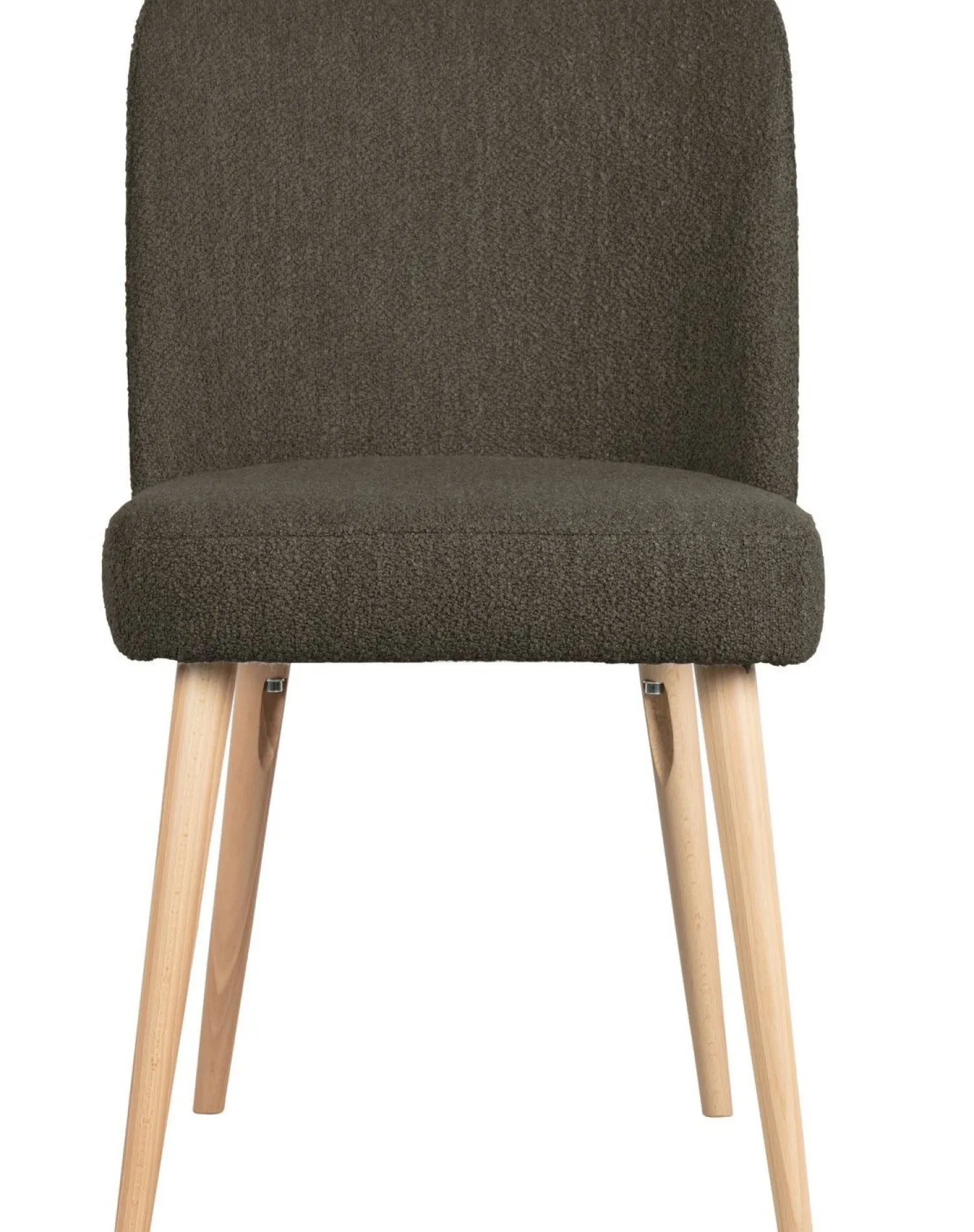 Eetkamerstoelen Zonder Armleuning-vtwonen Force Eetkamerstoel Brown