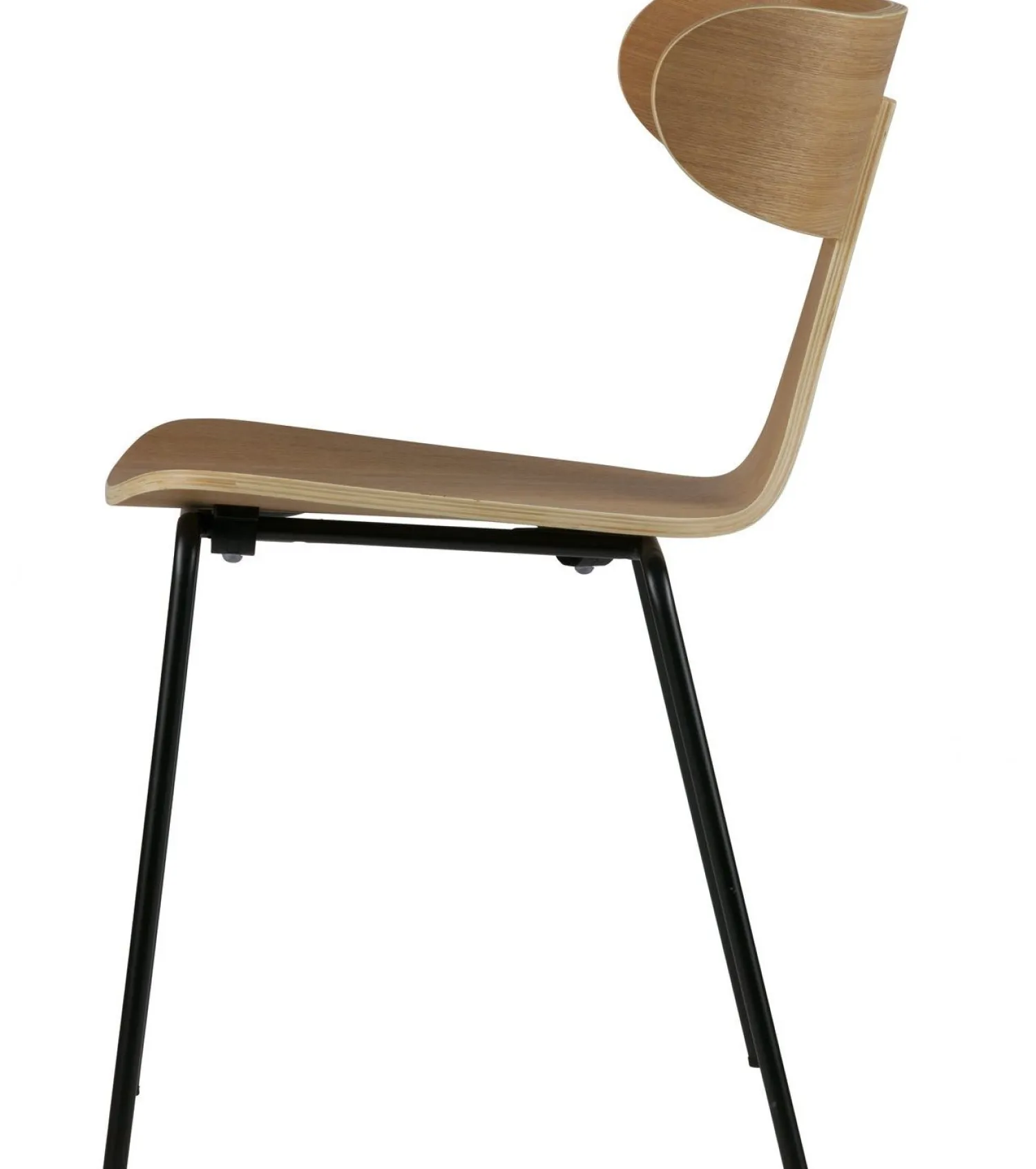 Eetkamerstoelen Zonder Armleuning-WOOOD Form Eetkamerstoel Natural