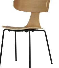 Eetkamerstoelen Zonder Armleuning-WOOOD Form Eetkamerstoel Natural