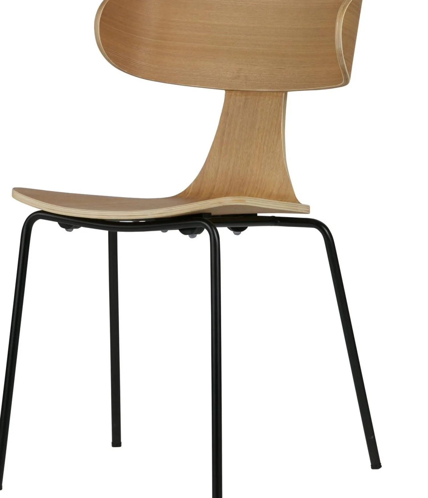 Eetkamerstoelen Zonder Armleuning-WOOOD Form Eetkamerstoel Natural