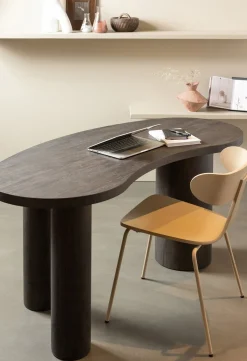 Eetkamerstoelen Zonder Armleuning-WOOOD Form Eetkamerstoel Sand