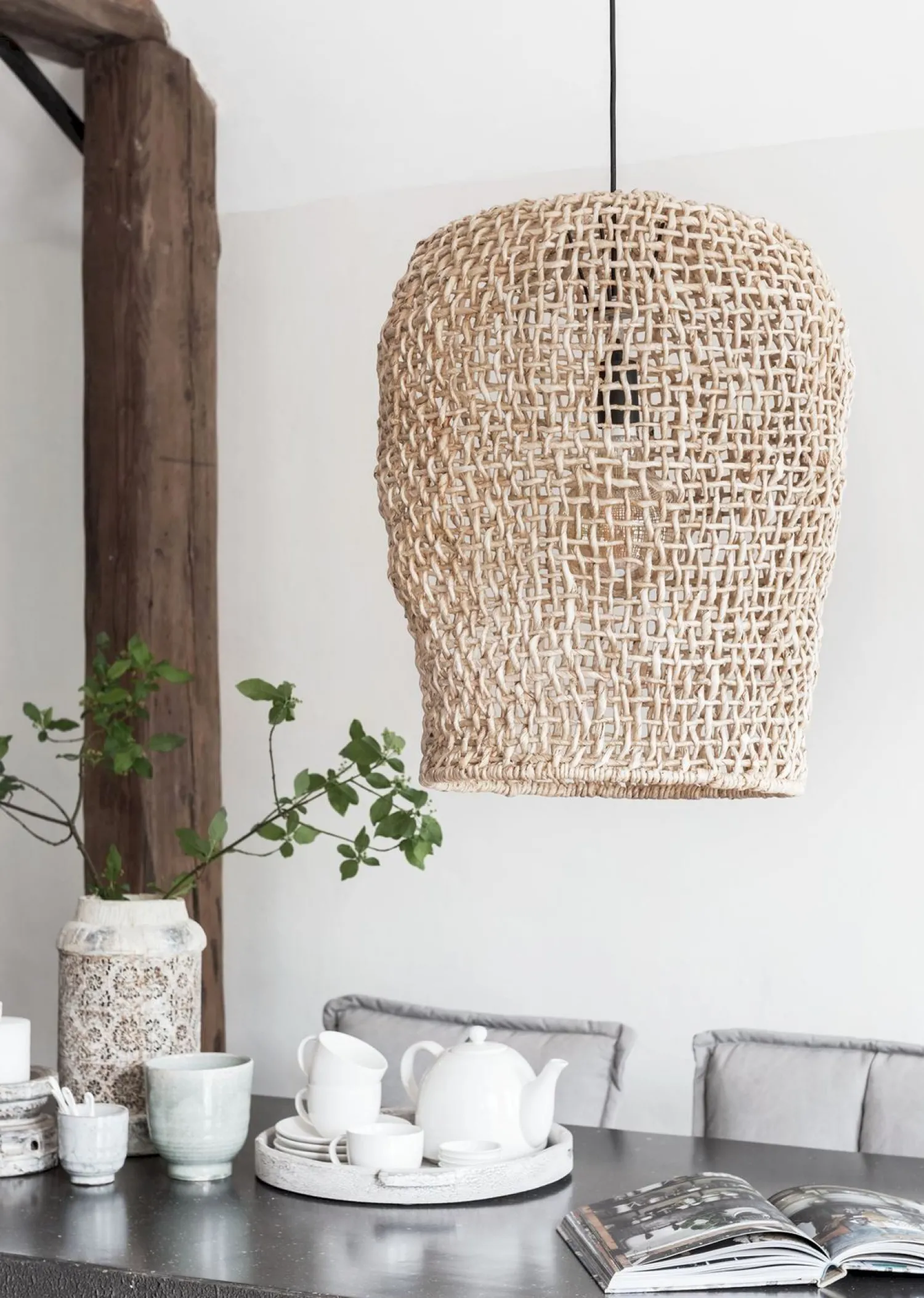 Hanglampen|Hanglampen-MUST Living Formentera Hanglamp Natural