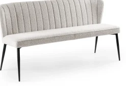 Stoffen Eetkamerbanken-Feelings Wonen Fourty 170 Eetkamerbank Pearl