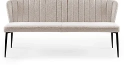 Stoffen Eetkamerbanken-Feelings Wonen Fourty 190 Eetkamerbank Pearl