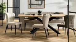 Eetkamerstoelen Zonder Armleuning-Feelings Wonen Fourty Eetkamerstoel Toffee