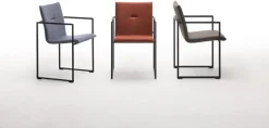 Eetkamerstoelen Met Armleuning|Design Stoelen-Arco Frame Friendly Eetkamerstoel Rust