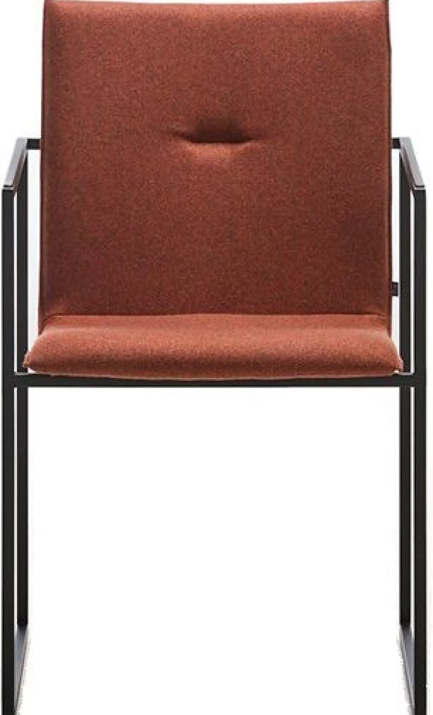 Eetkamerstoelen Met Armleuning|Design Stoelen-Arco Frame Friendly Eetkamerstoel Rust