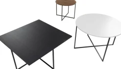 Design Salontafels|Houten Salontafels-Interstar Frame Salontafel Ivoor